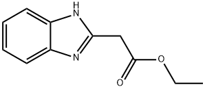 (1H-BENZOIMIDAZOL-2-YL)-ACETIC ACID ETHYL ESTER Structure