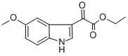 ETHYL 2-(5-METHOXY-1H-INDOL-3-YL)-2-OXOACETATE Structure