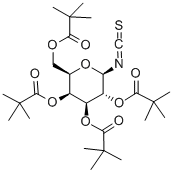 2,3,4,6-TETRA-O-PIVALOYL-BETA-D-GALACTOPYRANOSYL ISOTHIOCYANATE Structure