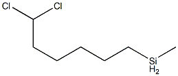 N-HEXYLMETHYLDICHLOROSILANE Structure