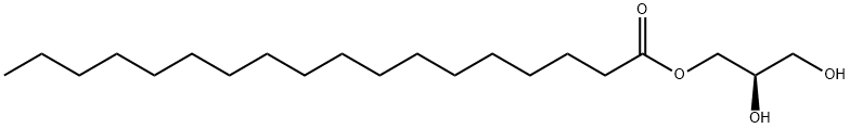 3-STEAROYL-SN-GLYCEROL Structure