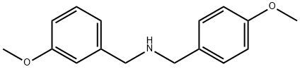 (3-METHOXY-BENZYL)-(4-METHOXY-BENZYL)-AMINE Structure