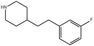 4-[2-(3-fluorophenyl)ethyl]piperidine(SALTDATA: FREE) Structure