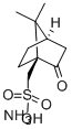 (-)-CAMPHOR-10-SULFONIC ACID AMMONIUM SALT Structure