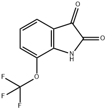 7-TRIFLUOROMETHOXY-ISATIN Structure