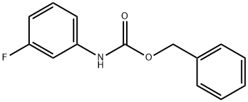 (3-Fluorophenyl)carbamic acid benzyl ester Structure