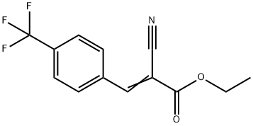 ETHYL 2-CYANO-3-[4-(TRIFLUOROMETHYL)PHENYL]ACRYLATE Structure