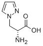 (R)-2-AMINO-3-PYRAZOL-1-YL-PROPIONIC ACID Structure