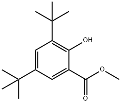 METHYL 3,5-DI-TERT-BUTYLSALICYLATE Structure