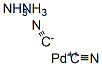 diamminebis(cyano-C)palladium  Structure