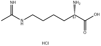 L-N6-(1-IMINOETHYL)LYSINE DIHYDROCHLORIDE Structure