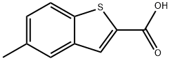 5-METHYL-1-BENZOTHIOPHENE-2-CARBOXYLIC ACID Structure