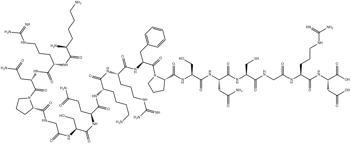 PHOSPHORYLASE KINASE BETA-SUBUNIT FRAGMENT (420-436) Structure