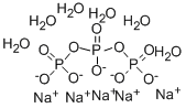 Pentasodium triphosphate hexhydrate Structure