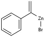 1-PHENYLVINYLZINC BROMIDE Structure