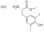 H-3,5-DIIODO-TYR-OME HCL Structure