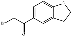 2-BROMO-1-(2,3-DIHYDRO-1-BENZOFURAN-5-YL)ETHANONE Structure