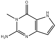 2-AMino-3-Methyl-3H-pyrrolo[3,2-d]pyriMidin-4(5H)-one Structure