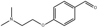 4-[2-(DIMETHYLAMINO)ETHOXY]BENZALDEHYDE Structure