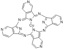 COPPER(II) 4 4' 4'' 4'''-TETRAAZA-29H 3& Structure