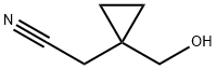 1-(Hydroxymethyl)cyclopropaneacetonitrile Structure