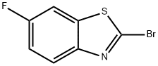 2-BROMO-6-FLUOROBENZOTHIAZOLE Structure