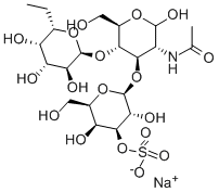 3'-(O-SO3NA)GAL-BETA1,3(FUC-ALPHA1,4)GLCNAC, NA Structure