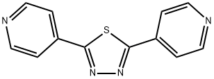 2,5-BIS(4-PYRIDYL)-1,3,4-THIADIAZOLE Structure