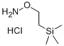 O-(2-TRIMETHYLSILYLETHYL)HYDROXYLAMINE HYDROCHLORIDE Structure