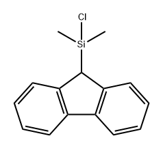 9-(CHLORODIMETHYLSILYL)-9H-FLUORENE Structure