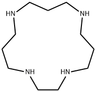 1,4,8,12-TETRAAZACYCLOPENTADECANE Structure