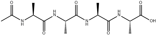 AC-ALA-ALA-ALA-ALA-OH Structure