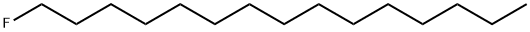 1-FLUOROPENTADECANE Structure