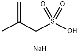 2-METHYL-2-PROPENE-1-SULFONIC ACID SODIUM SALT Structure