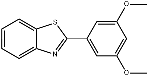 2-(3,4-Dimethoxy-phenyl)-benzothiazole Structure