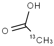 ACETIC ACID-2-13C Structure