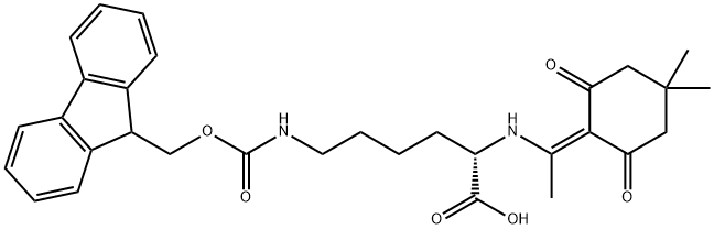 DDE-LYS(FMOC)-OH Structure