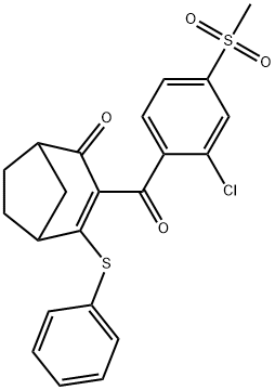 3-(2-CHLORO-4-METHYLBENZOYL)-4-PHENYLTHIOBICYCLO[3,2,1]OCT-2-EN-4-ONE Structure