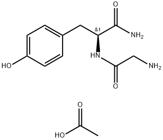 H-GLY-TYR-NH2 Structure