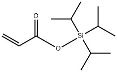 Triisopropylsilyl acrylate Structure