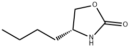 (4R)-4-Butyl-2-oxazolidinone Structure