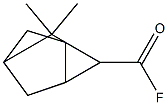 Tricyclo[2.2.1.02,6]heptane-1-carbonyl fluoride, 7,7-dimethyl- (7CI,8CI) Structure