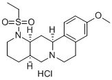 (8AR,12AS,13AS)-5,8,8A,9,10,11,12,12A,13,13A-DECAHYDRO-3-METHOXY-12-(ETHYLSULFONYL)-6H-ISOQUINO[2,1-G][1,6]NAPHTHYRIDINE HYDROCHLORIDE Structure