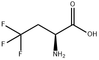 2-AMINO-4,4,4-TRIFLUOROBUTYRIC ACID Structure