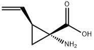 Cyclopropanecarboxylic acid, 1-amino-2-ethenyl-, (1R,2S)- (9CI) Structure