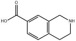 1,2,3,4-TETRAHYDRO-ISOQUINOLINE-7-CARBOXYLIC ACID Structure