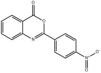 2-(4-Nitrophenyl)-4H-3,1-benzoxazin-4-one Structure