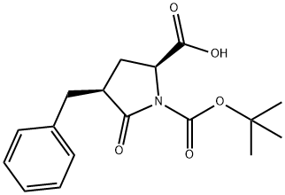 (4R)-BOC-4-BENZYL-PYR-OH Structure