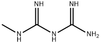 1-METHYLBIGUANIDE SULPHATE Structure