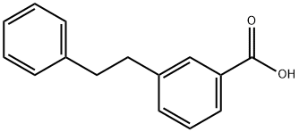 BENZOIC ACID,3-(2-PHENYLETHYL)- Structure